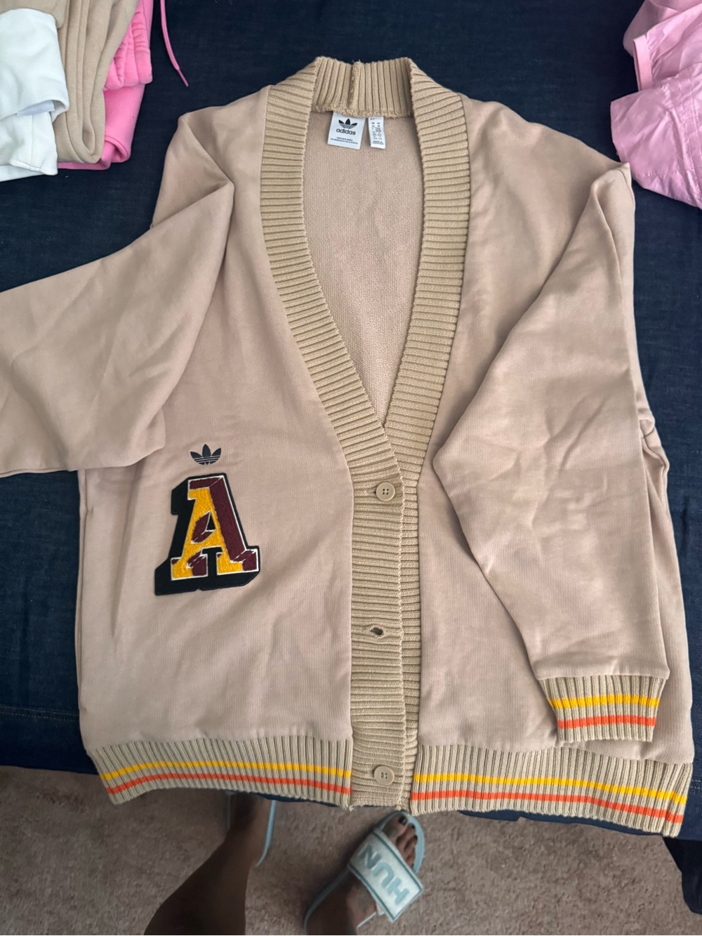 The adidas Originals Class of 72 Cardigan originally retailed for $85. Unisex